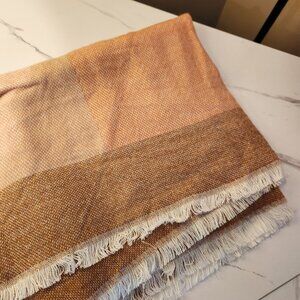 Blanket Scarf - Pink, White, Wine, Tan